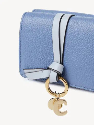 Chloé Mini Alphabet tri-fold in grained leather | Thumbnail 5 Chloé Mini Alphabet tri-fold in grained leather | Thumbnail 5