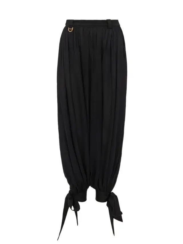 Fluid pleated pants in silk charmeuse Fluid pleated pants in silk charmeuse