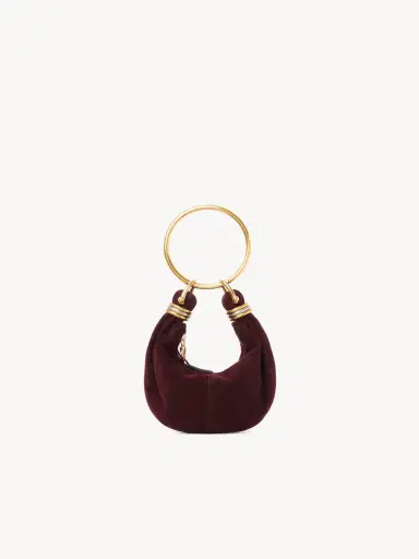 Chloé Mini Bracelet Hobo bag in suede leather | Thumbnail 5 Chloé Mini Bracelet Hobo bag in suede leather | Thumbnail 5