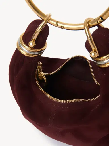 Chloé Mini Bracelet Hobo bag in suede leather | Thumbnail 6 Chloé Mini Bracelet Hobo bag in suede leather | Thumbnail 6