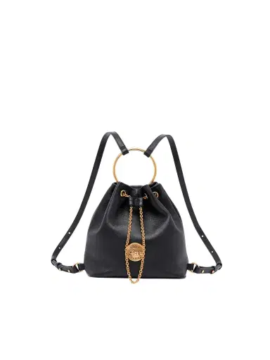 Chloé Small Bracelet backpack in grained leather | Thumbnail 1 Chloé Small Bracelet backpack in grained leather | Thumbnail 1