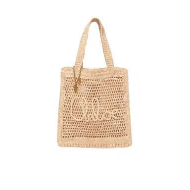 Chloé Summer Banana tote bag in raffia | Thumbnail 1 Chloé Summer Banana tote bag in raffia | Thumbnail 1