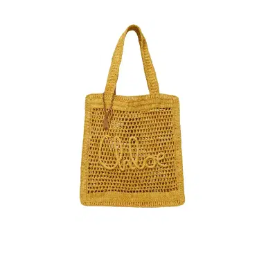 Chloé Summer Banana tote bag in raffia | Thumbnail 1 Chloé Summer Banana tote bag in raffia | Thumbnail 1