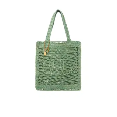 Chloé Summer Banana tote bag in raffia | Thumbnail 1 Chloé Summer Banana tote bag in raffia | Thumbnail 1