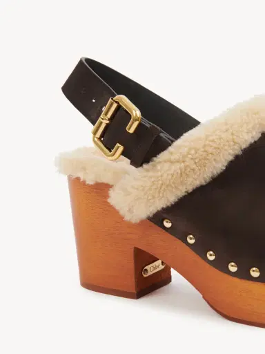 Chloé Jeannette wedge clog | Thumbnail 6 Chloé Jeannette wedge clog | Thumbnail 6