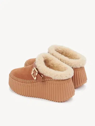Chloé Nama wedge mule | Thumbnail 7 Chloé Nama wedge mule | Thumbnail 7