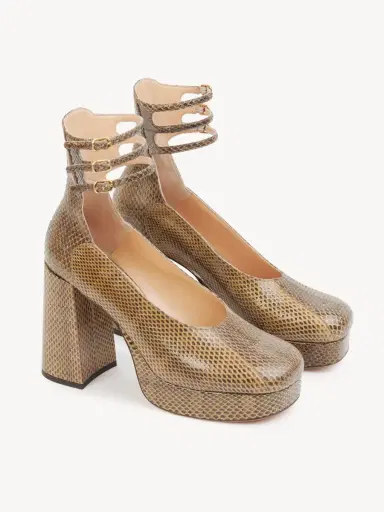 Chloé Loti platform pump | Thumbnail 3 Chloé Loti platform pump | Thumbnail 3