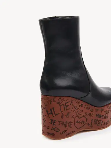 Chloé Maxime wedge ankle boot | Thumbnail 4 Chloé Maxime wedge ankle boot | Thumbnail 4