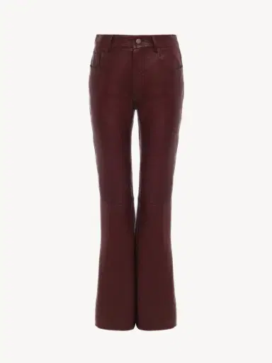 Chloé Flared pants in leather | Thumbnail 2 Chloé Flared pants in leather | Thumbnail 2