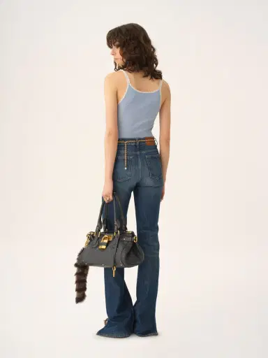 Chloé Fitted tank top in cotton | Thumbnail 5 Chloé Fitted tank top in cotton | Thumbnail 5