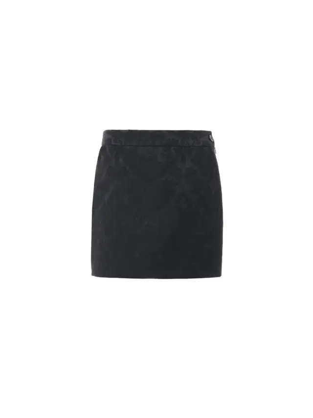 Straight mini skirt in a wool-mix jacquard Straight mini skirt in a wool-mix jacquard