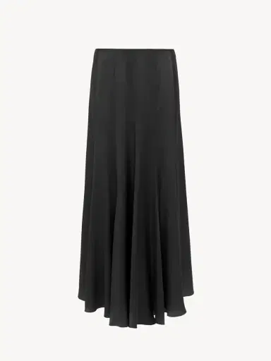 Chloé Fluid maxi skirt in washed silk satin | Thumbnail 2 Chloé Fluid maxi skirt in washed silk satin | Thumbnail 2
