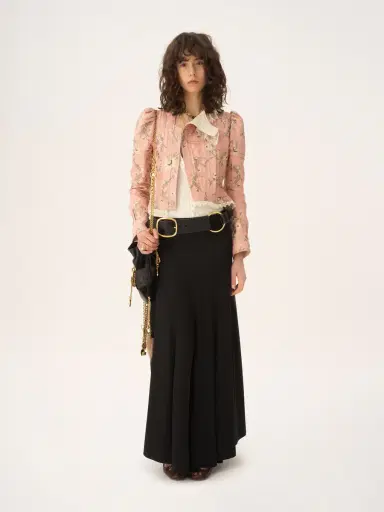 Chloé Fluid maxi skirt in washed silk satin | Thumbnail 3 Chloé Fluid maxi skirt in washed silk satin | Thumbnail 3