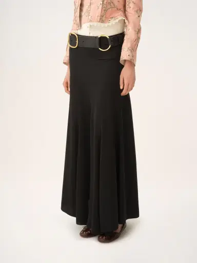 Chloé Fluid maxi skirt in washed silk satin | Thumbnail 4 Chloé Fluid maxi skirt in washed silk satin | Thumbnail 4