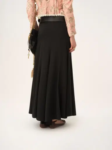 Chloé Fluid maxi skirt in washed silk satin | Thumbnail 5 Chloé Fluid maxi skirt in washed silk satin | Thumbnail 5