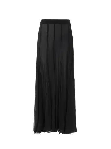 Chloé Fluid maxi skirt in silk mousseline | Thumbnail 2 Chloé Fluid maxi skirt in silk mousseline | Thumbnail 2
