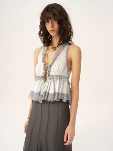 Chloé Fluid maxi skirt in silk mousseline | Thumbnail 4 Chloé Fluid maxi skirt in silk mousseline | Thumbnail 4