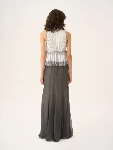 Chloé Fluid maxi skirt in silk mousseline | Thumbnail 5 Chloé Fluid maxi skirt in silk mousseline | Thumbnail 5