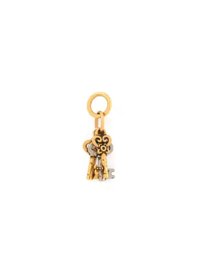 Chloé Key charm in brass | Thumbnail 1 Chloé Key charm in brass | Thumbnail 1