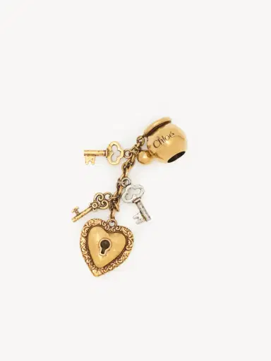 Chloé Sphere Key Dice charm for Bracelet bag in brass | Thumbnail 2 Chloé Sphere Key Dice charm for Bracelet bag in brass | Thumbnail 2