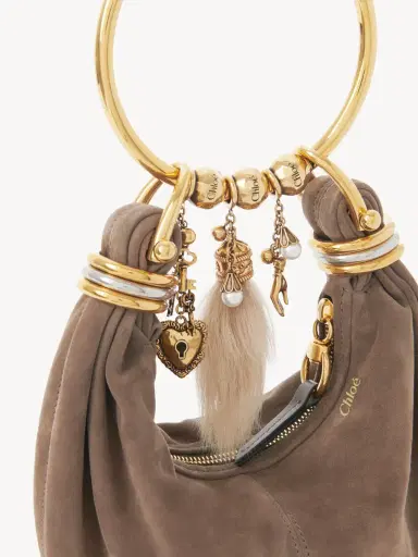 Chloé Sphere Hand & Pearl Dice charm for Bracelet bag in brass | Thumbnail 3 Chloé Sphere Hand & Pearl Dice charm for Bracelet bag in brass | Thumbnail 3