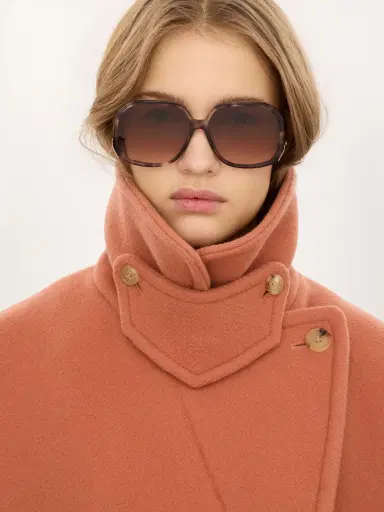 Chloé Oversized short coat in wool | Thumbnail 7 Chloé Oversized short coat in wool | Thumbnail 7