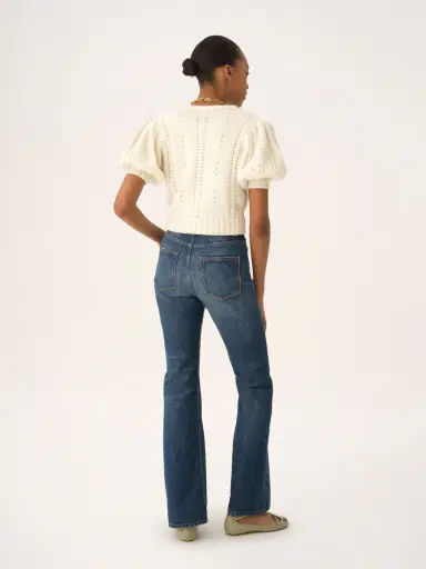 Chloé Puff-sleeve cardigan in a wool & cashmere knit | Thumbnail 5 Chloé Puff-sleeve cardigan in a wool & cashmere knit | Thumbnail 5
