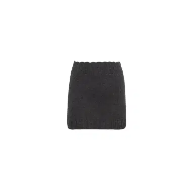 Chloé Fitted mini skirt in a wool & cashmere knit | Thumbnail 1 Chloé Fitted mini skirt in a wool & cashmere knit | Thumbnail 1