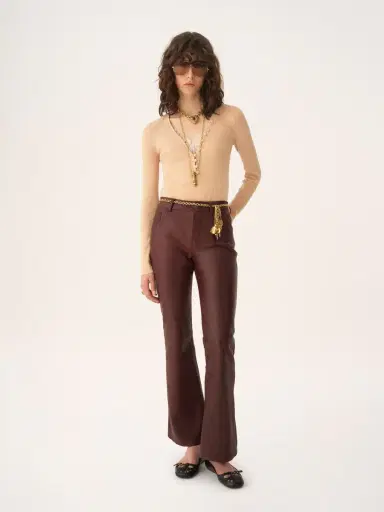 Chloé Henley shirt in a merino wool knit | Thumbnail 2 Chloé Henley shirt in a merino wool knit | Thumbnail 2