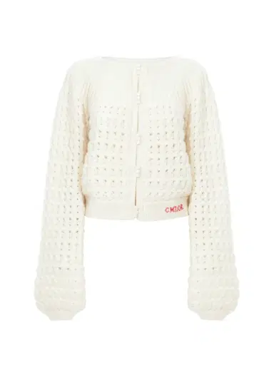 Chloé Round-neck cardigan in a wool & cashmere knit | Thumbnail 1 Chloé Round-neck cardigan in a wool & cashmere knit | Thumbnail 1
