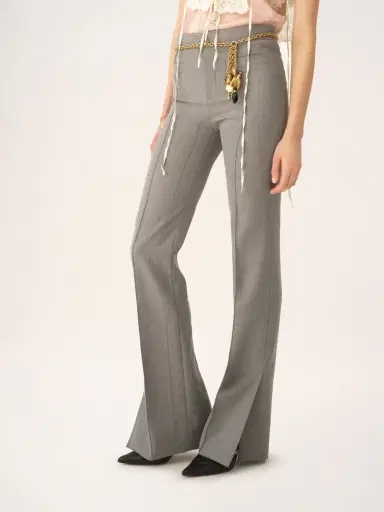 Chloé Tailored pants in chiné wool | Thumbnail 4 Chloé Tailored pants in chiné wool | Thumbnail 4