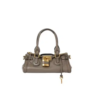 Chloé Paddington bag in grained leather | Thumbnail 1 Chloé Paddington bag in grained leather | Thumbnail 1