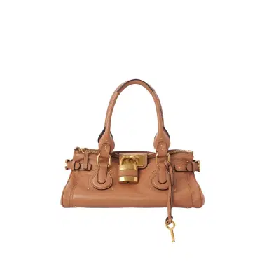 Chloé Paddington bag in grained leather | Thumbnail 1 Chloé Paddington bag in grained leather | Thumbnail 1