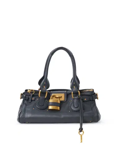 Chloé Paddington bag in grained leather | Thumbnail 1 Chloé Paddington bag in grained leather | Thumbnail 1