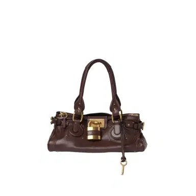 Chloé Paddington bag in grained leather | Thumbnail 1 Chloé Paddington bag in grained leather | Thumbnail 1