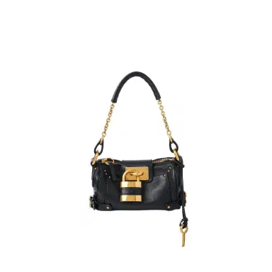Chloé Small Paddington chain bag in grained leather | Thumbnail 1 Chloé Small Paddington chain bag in grained leather | Thumbnail 1