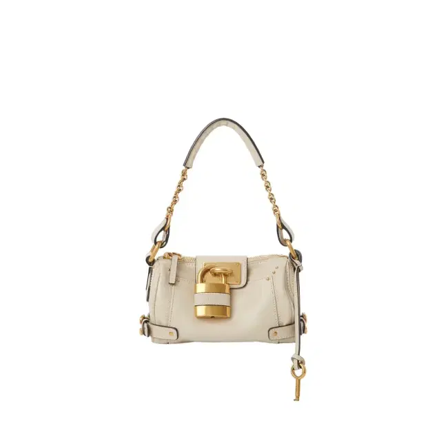 Small Paddington chain bag in grained leather Small Paddington chain bag in grained leather