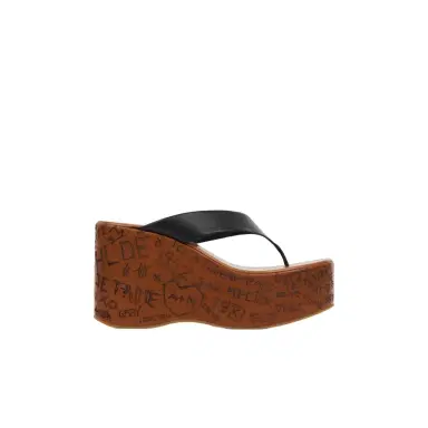 Chloé Maxime wedge slide | Thumbnail 1 Chloé Maxime wedge slide | Thumbnail 1