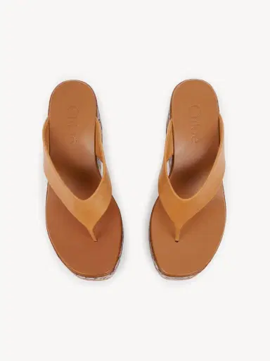 Chloé Maxime wedge slide | Thumbnail 4 Chloé Maxime wedge slide | Thumbnail 4