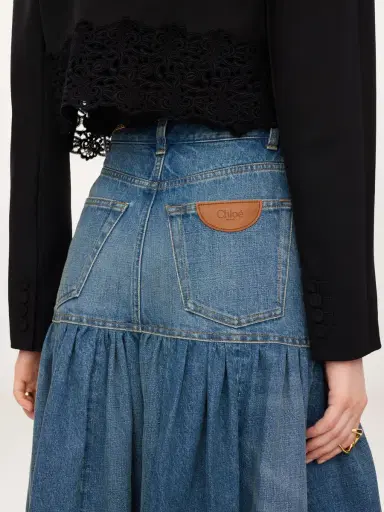 Chloé High-rise balloon jeans in denim | Thumbnail 7 Chloé High-rise balloon jeans in denim | Thumbnail 7