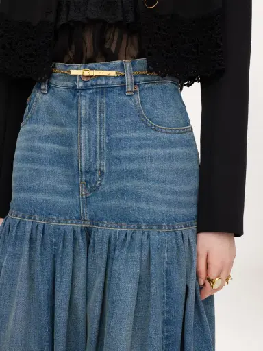 Chloé High-rise balloon jeans in denim | Thumbnail 8 Chloé High-rise balloon jeans in denim | Thumbnail 8