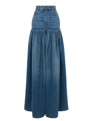 Chloé High-rise balloon jeans in denim | Thumbnail 1 Chloé High-rise balloon jeans in denim | Thumbnail 1