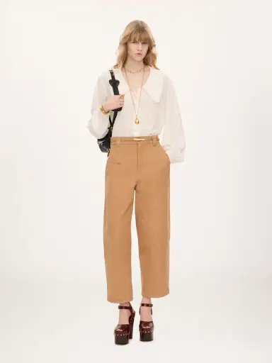 Chloé Puff-sleeve blouse in crêpe de chine | Thumbnail 3 Chloé Puff-sleeve blouse in crêpe de chine | Thumbnail 3