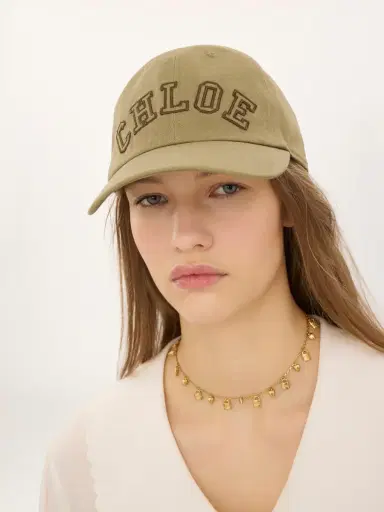 Chloé The Chloé Signature cap in cotton | Thumbnail 3 Chloé The Chloé Signature cap in cotton | Thumbnail 3
