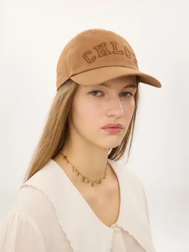 Chloé The Chloé Signature cap in cotton | Thumbnail 3 Chloé The Chloé Signature cap in cotton | Thumbnail 3