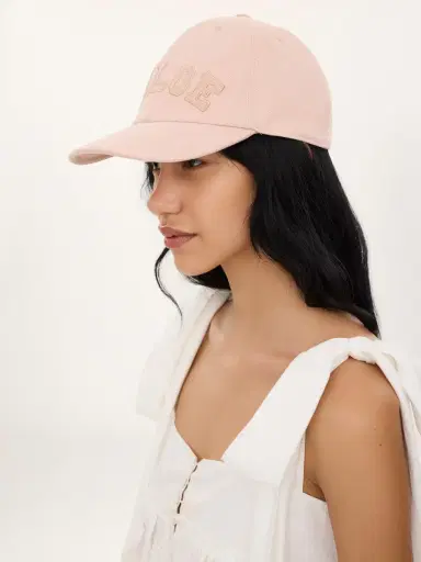 Chloé The Chloé Signature cap in denim | Thumbnail 5 Chloé The Chloé Signature cap in denim | Thumbnail 5