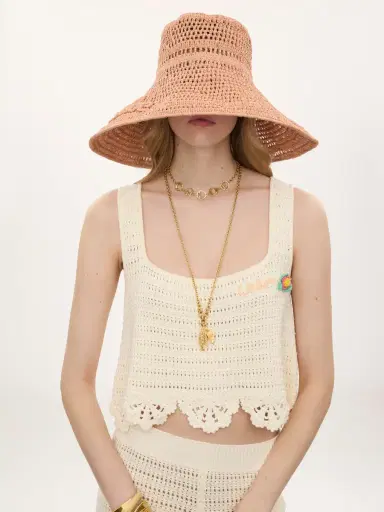 Chloé The Chloé Raffia capeline hat | Thumbnail 3 Chloé The Chloé Raffia capeline hat | Thumbnail 3