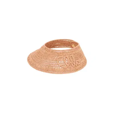 Chloé The Chloé Raffia visor | Thumbnail 1 Chloé The Chloé Raffia visor | Thumbnail 1