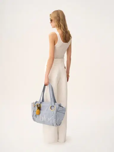 Chloé Fitted tank top in cotton jersey & guipure | Thumbnail 5 Chloé Fitted tank top in cotton jersey & guipure | Thumbnail 5