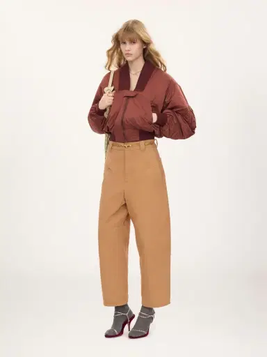 Chloé Bomber jacket in nylon | Thumbnail 3 Chloé Bomber jacket in nylon | Thumbnail 3